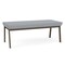 Lesro Newport 2 Seat Bench, 45 in W 21 in L 18.5 in H NP2001 - alternate 3
